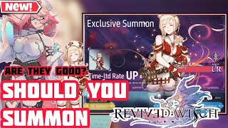 Revived Witch  Should You Summon For Sally amp Amorai New Units [upl. by Zanze779]