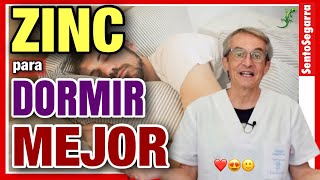 ZINC 👉 IMPORTANTE DESCUBRIMIENTO 😀 para DORMIR MEJOR ✅ [upl. by Jandel]