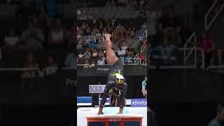 Simone Biles SHOCKS World with INCREDIBLE Vault in Olympics 2024 [upl. by Wyne275]