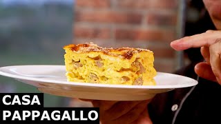 Lasagne zucca e salsiccia [upl. by Norac]