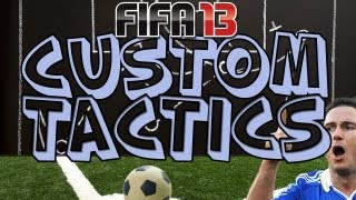 FIFA 13  Custom Tactics Tutorial amp Quick Tactics Basics  My Full Controls [upl. by Yokum]