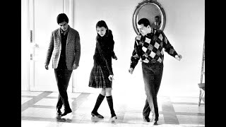 Bande a Part by Jean Luc Godard wMellow Fellow  Dancing annakarina godard nouvellevague [upl. by Allx]