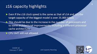 8C z16 Capacity Planning [upl. by Peursem]