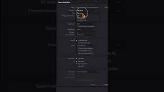 The QUICKEST way to EXPORT AUDIO only in DaVinci Resolve [upl. by Ayidan85]