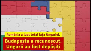 România a luat total fața Ungariei Budapesta a recunoscut Ungurii au fost depășiți [upl. by Einra907]