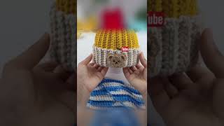 DIY Crochet a Hat  👌👌 😍😍 Beautiful baby cap  DIY 모자 크로셰 [upl. by Roshan]