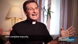 Monsignor Krzysztof Charamsa Im gay English subtitles [upl. by Itoc232]