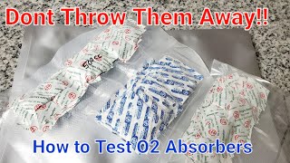 How to Tell if Your Oxygen Absorbers Are Still Good [upl. by Howe]