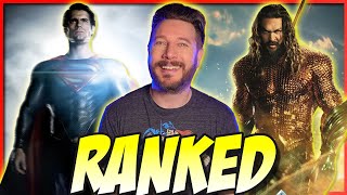 Every DCEU Film amp Show Ranked one last time [upl. by Tarsuss]