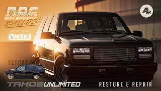 OBS Clash Build Tahoe Part 1  Repairing and Restoring a Customized Tahoe Limited SUV [upl. by Epp]