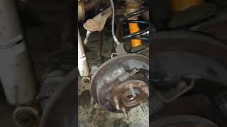 Ford escape rear wheel bearing removal [upl. by Syhr192]