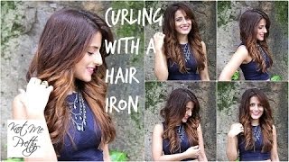 How to Curl Perfectly With A Hair Straightener Add Volume [upl. by Tonry]