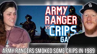 popomedic Army Rangers SMOKED Some Crips in 1989 REACTION  OB DAVE REACTS [upl. by Stelle933]