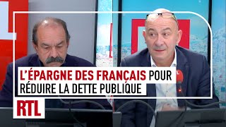 Débat  Lépargne des français une solution pour réduire la dette publique [upl. by Lamond13]