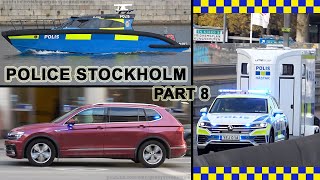 Polis Stockholm utryckningresponding collection part 8 [upl. by Nadean356]