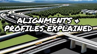 Everything you need to know about ALIGNMENTS PROFILES AND DATA BANDS in CIVIL 3D [upl. by Hinson]