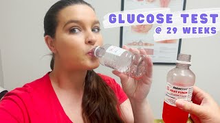 1 HOUR GLUCOSE TEST  Pregnancy update  DITL 29 weeks pregnant [upl. by Ko753]