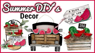 Summer DIYs Decor 🍉 [upl. by Ecirtap]