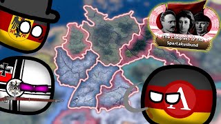 What if Germany Collapsed after WW1  Hoi4 [upl. by Ttennaej]