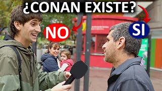 PAREJA DISCUTE SOBRE LA EXISTENCIA DE CONAN 💥RANDOM CALLE 26💥 [upl. by Haldes]