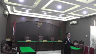 SIDANG PERDATA PERKARA WANPRESTASI PLKH Fakultas Hukum UNSRI [upl. by Hedaza]