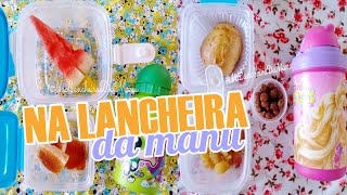 NA LANCHEIRA DA MANU  Dicas de Lanche Infantil 2 [upl. by Isak]