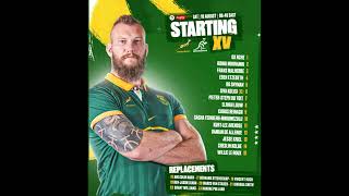 A quick look at the Springboks squad vs Wallabies 1st test [upl. by Tannie]