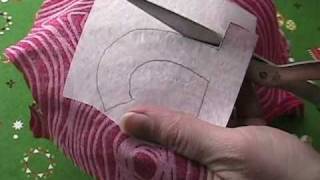 How to Applique with Fusible Adhesive [upl. by Tillion440]