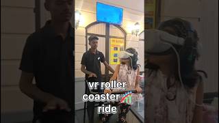 vr roller coaster🎢 ride 😆 vr360 vrworld vrexperience vr360games vr360games vrplanet vr [upl. by Anehsat]