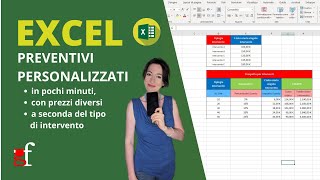 Excel preventivo automatico e dinamico [upl. by Auqined]