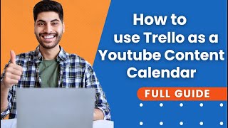 How To Use Trello As A Youtube Content Calendar  Trello Tutorial [upl. by Aicena]