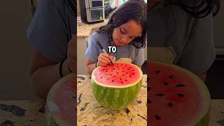 Water melon prank 😆 shorts youtubeshorts funny prank [upl. by Tubb]