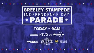 Greeley Stampede Independence Day Parade 2024 [upl. by Aisek]