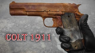 Colt M1911 US Army Gun Restoration  Real Gun Restoration restoration gunrestoration colt1911 [upl. by Nnairrek693]