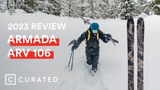 2023 Armada ARV 106 Ski Review 2024 Same Tech Different Graphic  Curated [upl. by Randa]