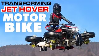 Lazareth LMV 496  Transforming Jet Hover Bike [upl. by Raual]