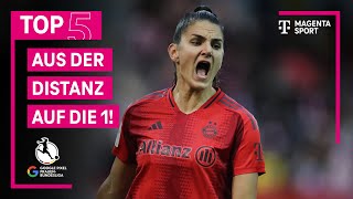 Top5  Woche 10  Google Pixel FrauenBundesliga  MAGENTA SPORT [upl. by Glynda]