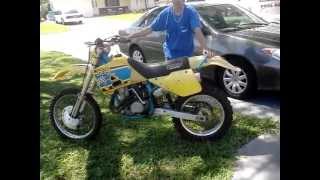 1995 Husaberg FE 350 Elduro wheelie sale [upl. by Htebiram]