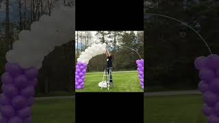 This Balloon Arch Is Easy To Make shorts [upl. by Siloa]