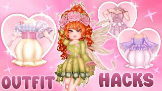 10 Cute OUTFIT HACKS Using The NEW EASTER ITEMS in Royale 🏰 High  ROBLOX [upl. by Gerek]