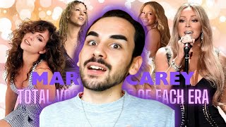 Mariah Carey  Total Vocal Range of Each Era Live 1990  2024  THE QUEEN✨  Reaction [upl. by Nelleyram]