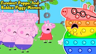 100001 Grandpa Pig George Mummy Pig  Suzy  Peppa and Roblox Piggy Funny Animation [upl. by Capone]