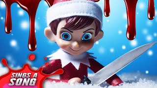 Cursed Elf On The Shelf Sings A Song Scary Christmas Horror Parody [upl. by Dirtsa]