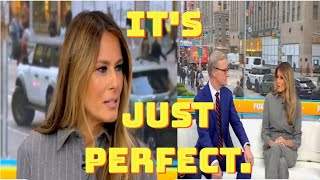 WOW Melania Trump answers interview questions better than Kamala [upl. by Ibur335]