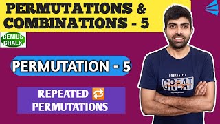 Permutations and Combinations  5  Repeated Permutation Permutations and Combinations aptitude [upl. by Holt]