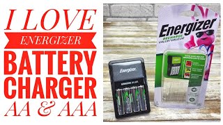 REVIEW Energizer Rechargeable AA and AAA Value Battery Charger 50608 [upl. by Roleat]