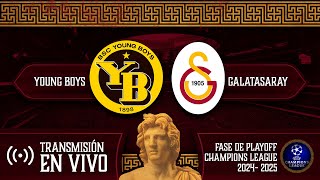 🔴 YOUNG BOYS 🇨🇭 VS 🇹🇷 GALATASARAY EN VIVO  PLAYOFF DE LA CHAMPIONS LEAGUE  POR FÚTBOL MAGNO [upl. by Noyek]