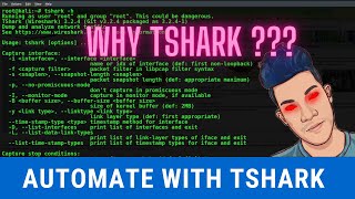 Comprehensive Tshark Tutorial With Practical Example  Tshark Basic Commands [upl. by Emie161]