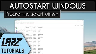 Autostart in Windows 1011 aktivierendeaktivieren  Tutorial [upl. by Jillie30]