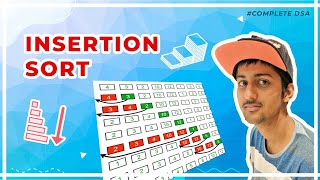 Insertion Sort Algorithm  Theory  Code [upl. by Jecho]